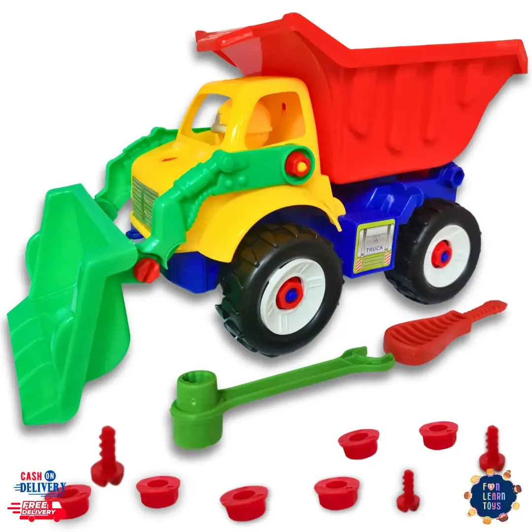 STEM Toy Truck Excavator & Tool Set - Inspire Future Engineers