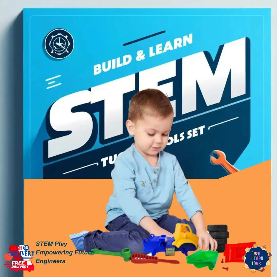 STEM Toy Truck Excavator & Tool Set - Inspire Future Engineers