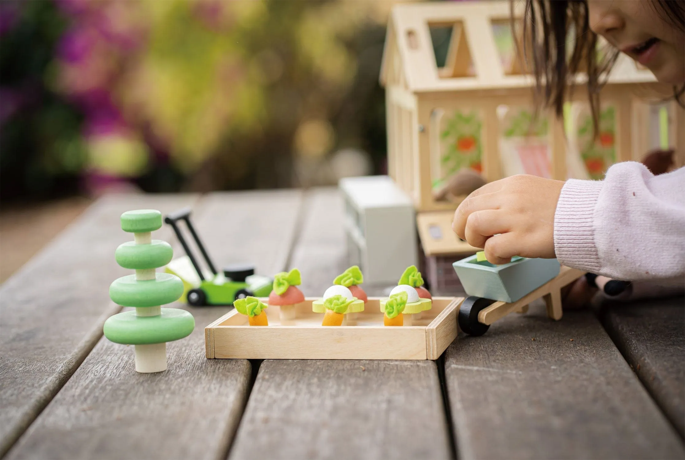 Tender Leaf Toys Greenhouse with Garden Set