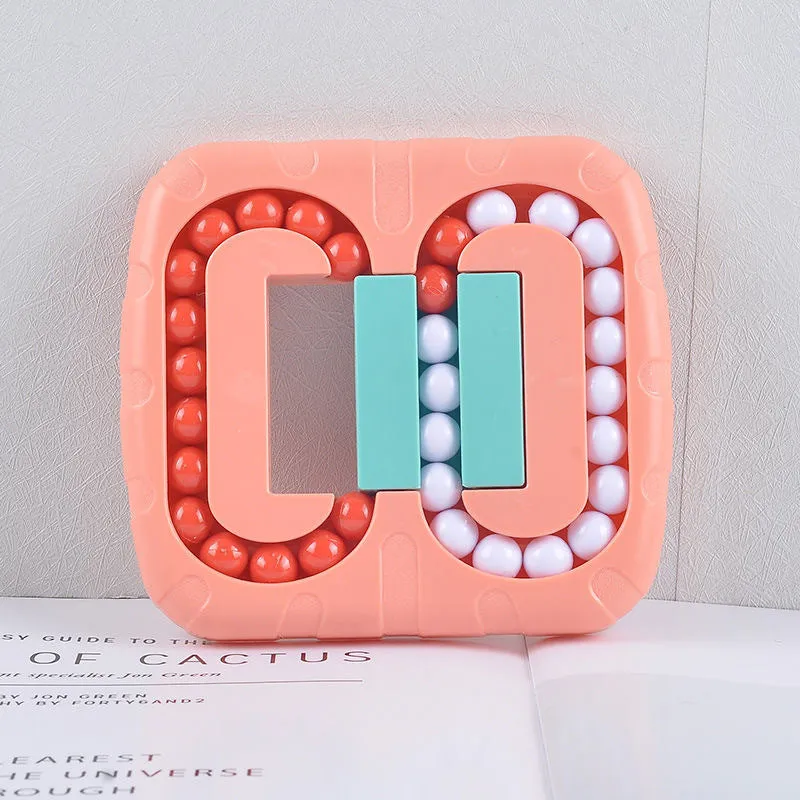 Unique Rotating Bead Plate Finger Puzzle Educational Toy