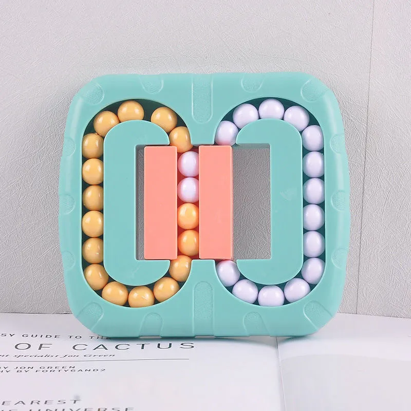 Unique Rotating Bead Plate Finger Puzzle Educational Toy