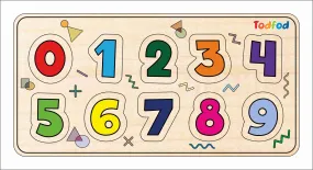 Wooden Jigsaw Puzzles - English Numbers for Kids